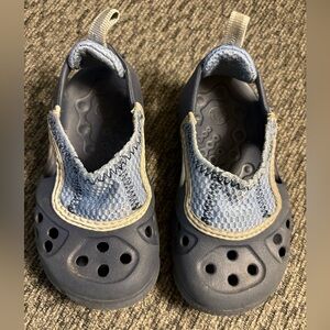 Crocs Micah II Navy Sea Blue 14304 Water Comfort Shoes Toddler Kids Size C 6/7